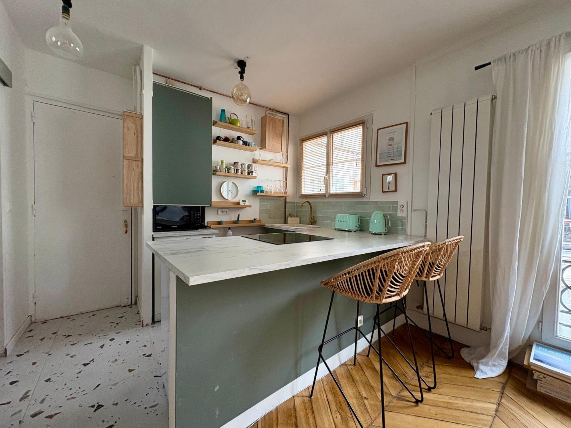 Au Pied De Montmartre Apartment Paris Bagian luar foto